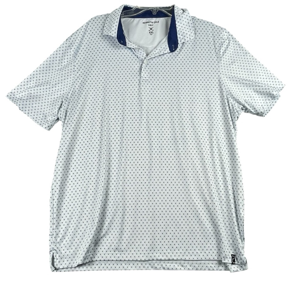 Men's Kenneth Cole Golf Stretch Fabric Polo‎ XXL 0010